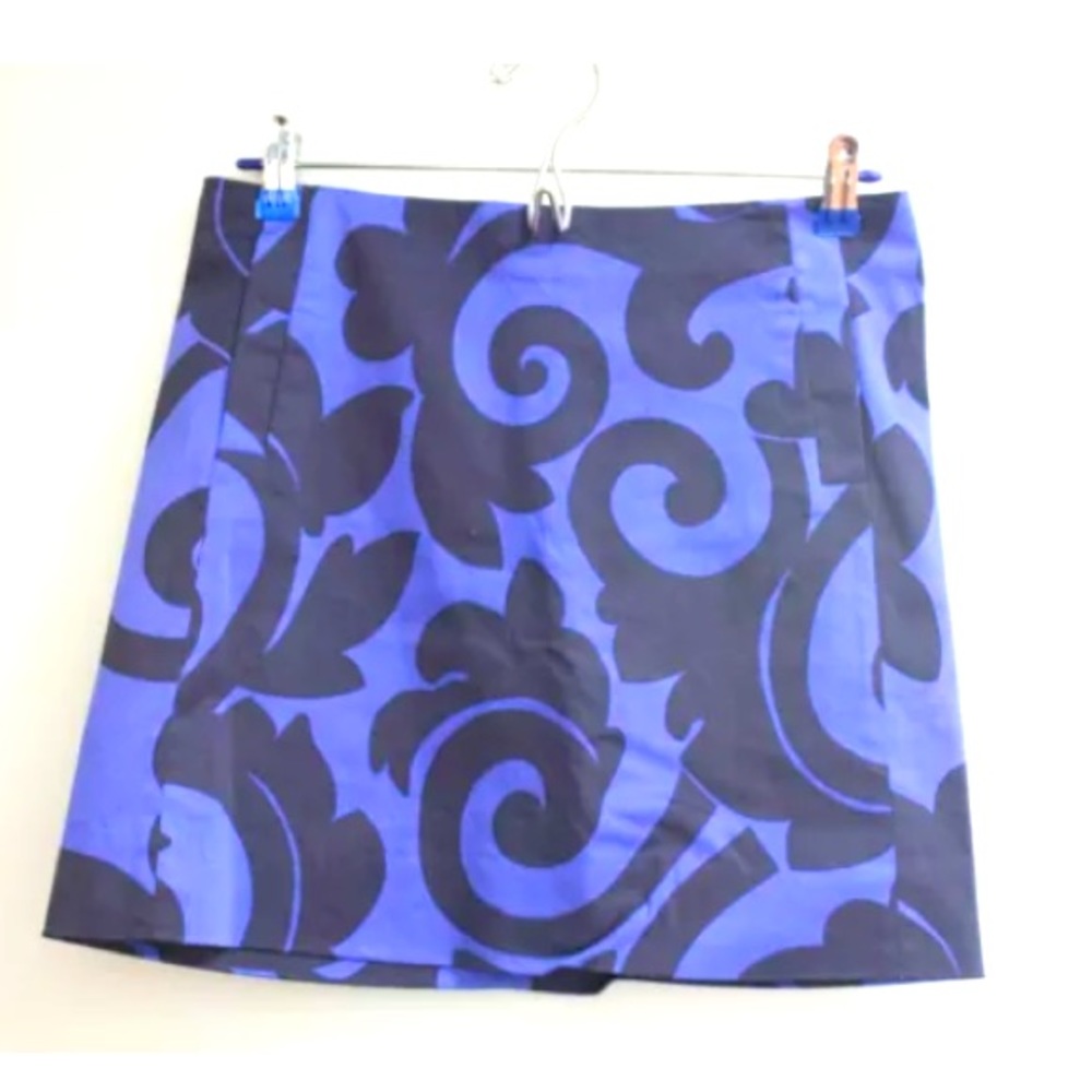J Crew Paisley Pattern Skirt Size 2